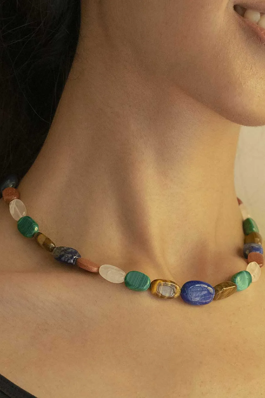 Multicolour Galaxaia Necklace