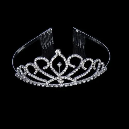 New Fashion Princess Bride rhinestone crystal tiara crown wedding accessories