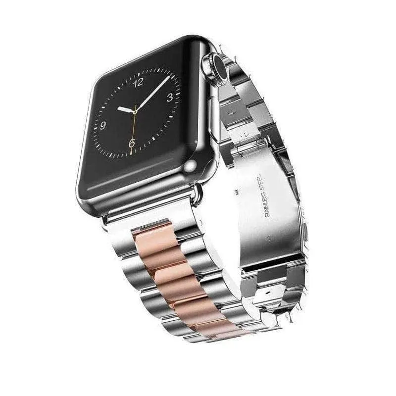 OPEN BOX - Two-Toned Stainless Steel Watch Band