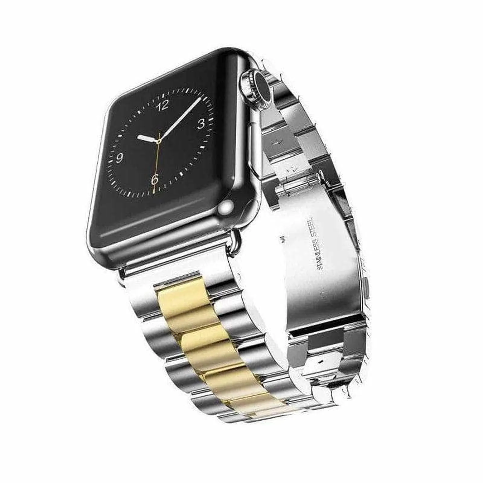 OPEN BOX - Two-Toned Stainless Steel Watch Band