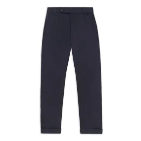 Paul Trouser - Hemp Herringbone Navy