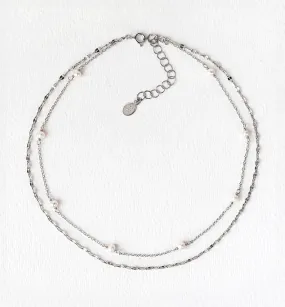 Perla Dainty Layered Choker