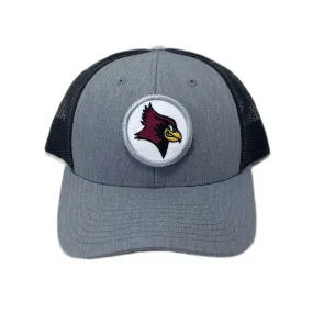 Redbird Patch De Pere Snapback | Gray with Black Mesh