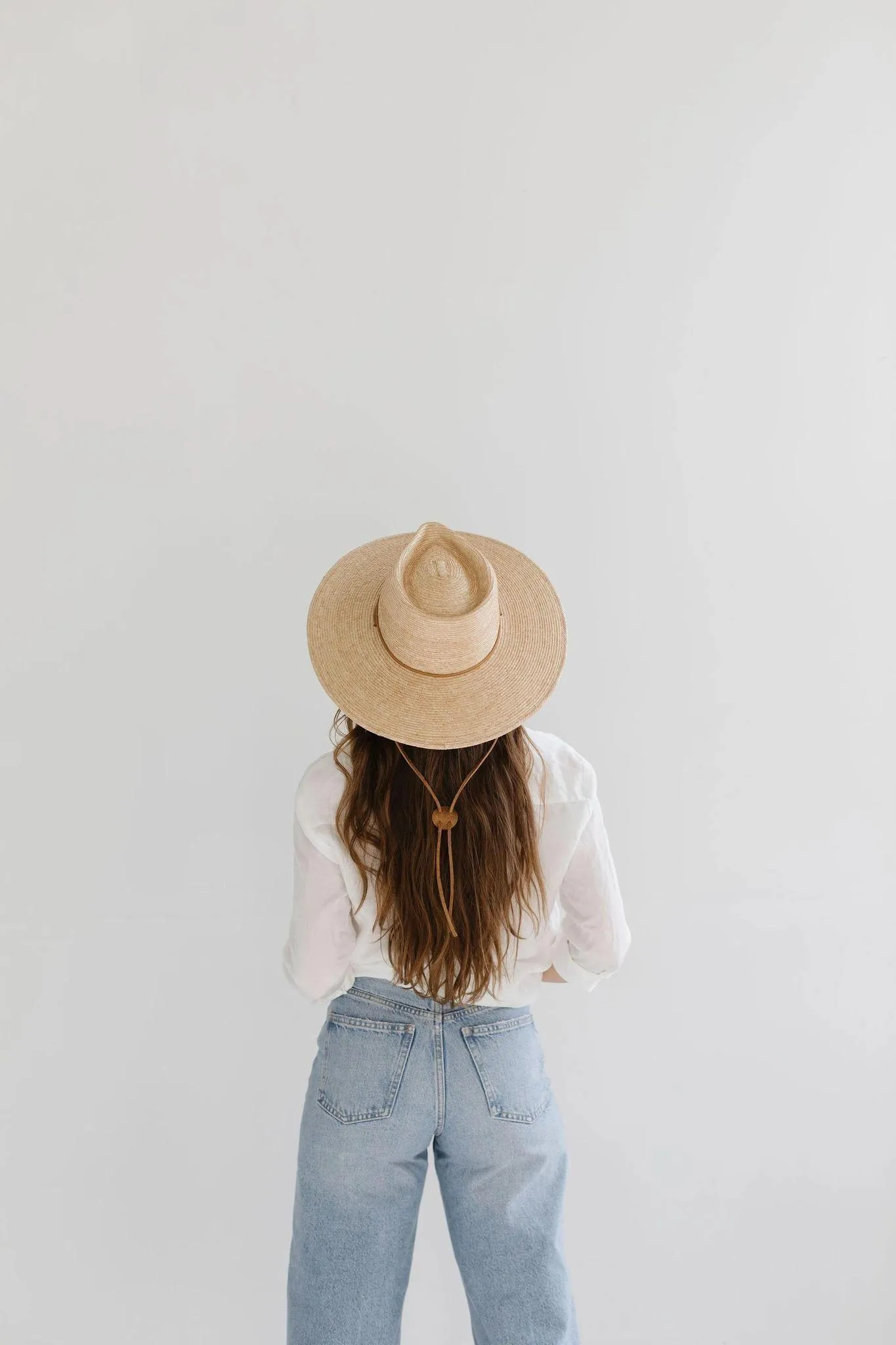 River Guatemalan Palm Straw Rancher Hat