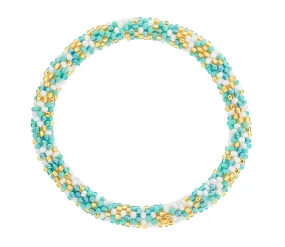 Roll-On® Bracelet <br> Aquamarine Speckled