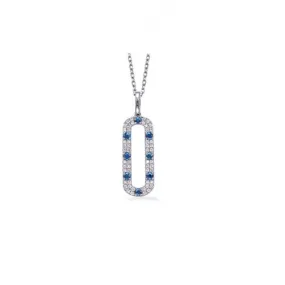 S. Kashi & Sons Sapphire Necklace N1316-SWG