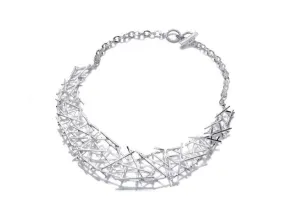 Silver Crossgate Necklace