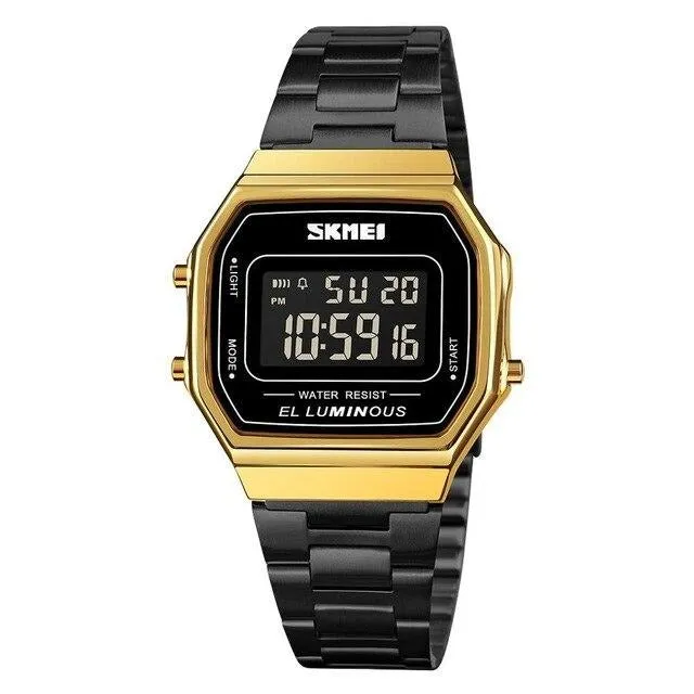 SKMEI 1647 Branded Mens Casual Watch IP68 w/ Chrono Alarm & Stopwatch