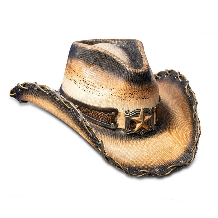 Stampede Hats - Tea Stained Lone Star Cowboy Hat