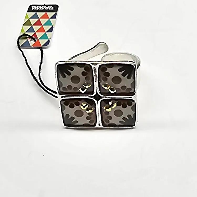 TARATATA ENAMELLED GEOMETRIC JEWELLERY MADE IN FRANCE