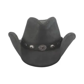 The Badlands Leather Western Hat