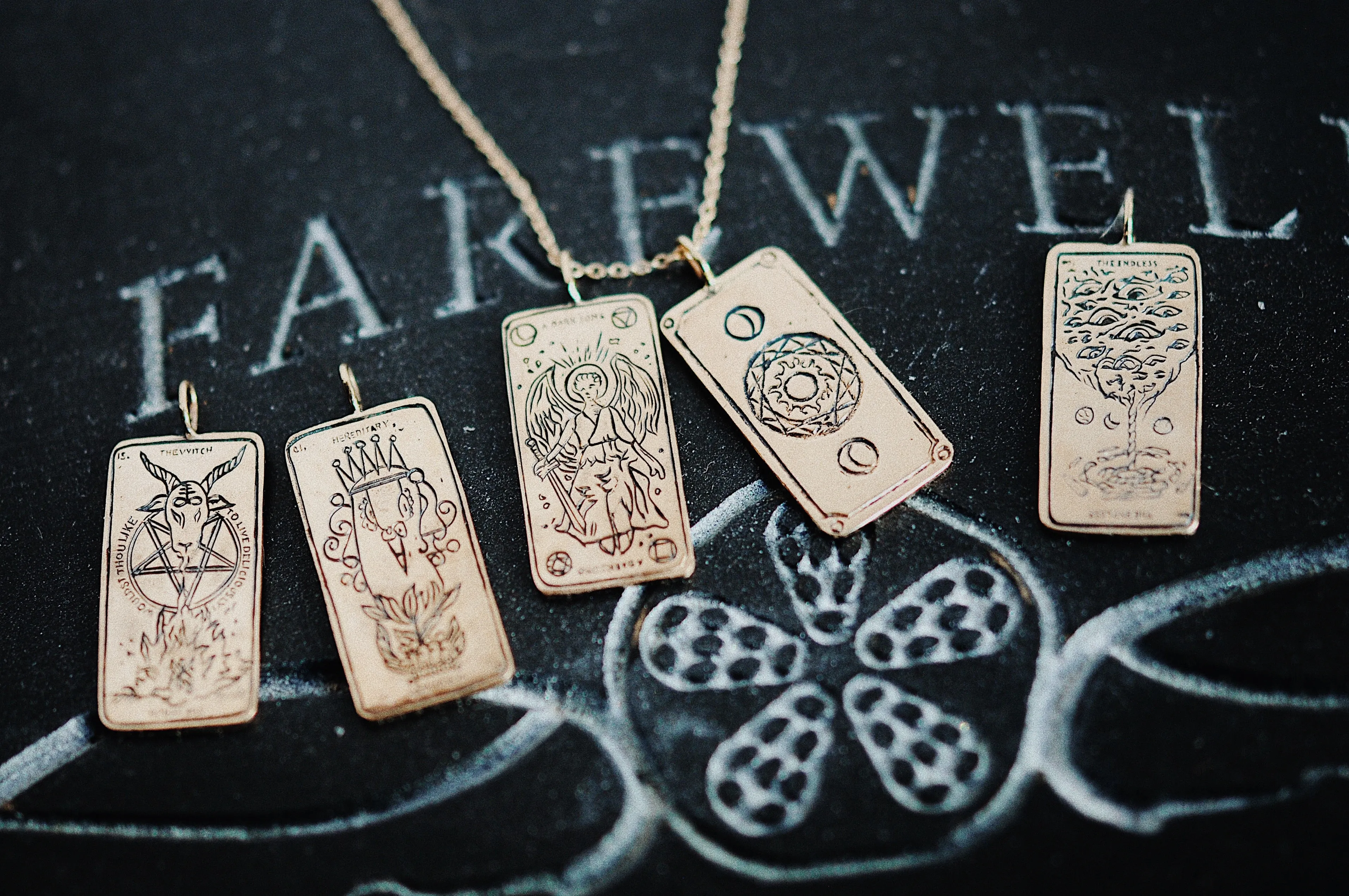 The Endless Tarot Card Necklace