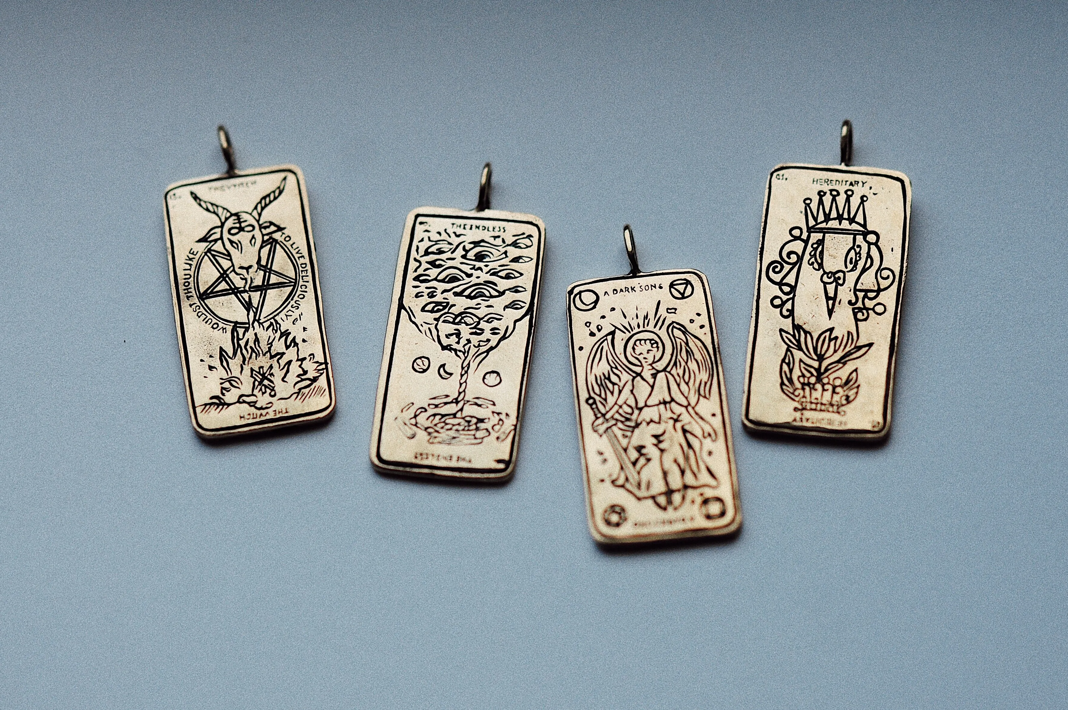 The Endless Tarot Card Necklace