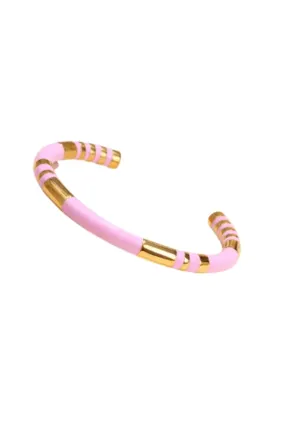 The Nevonna Bangle in Pink