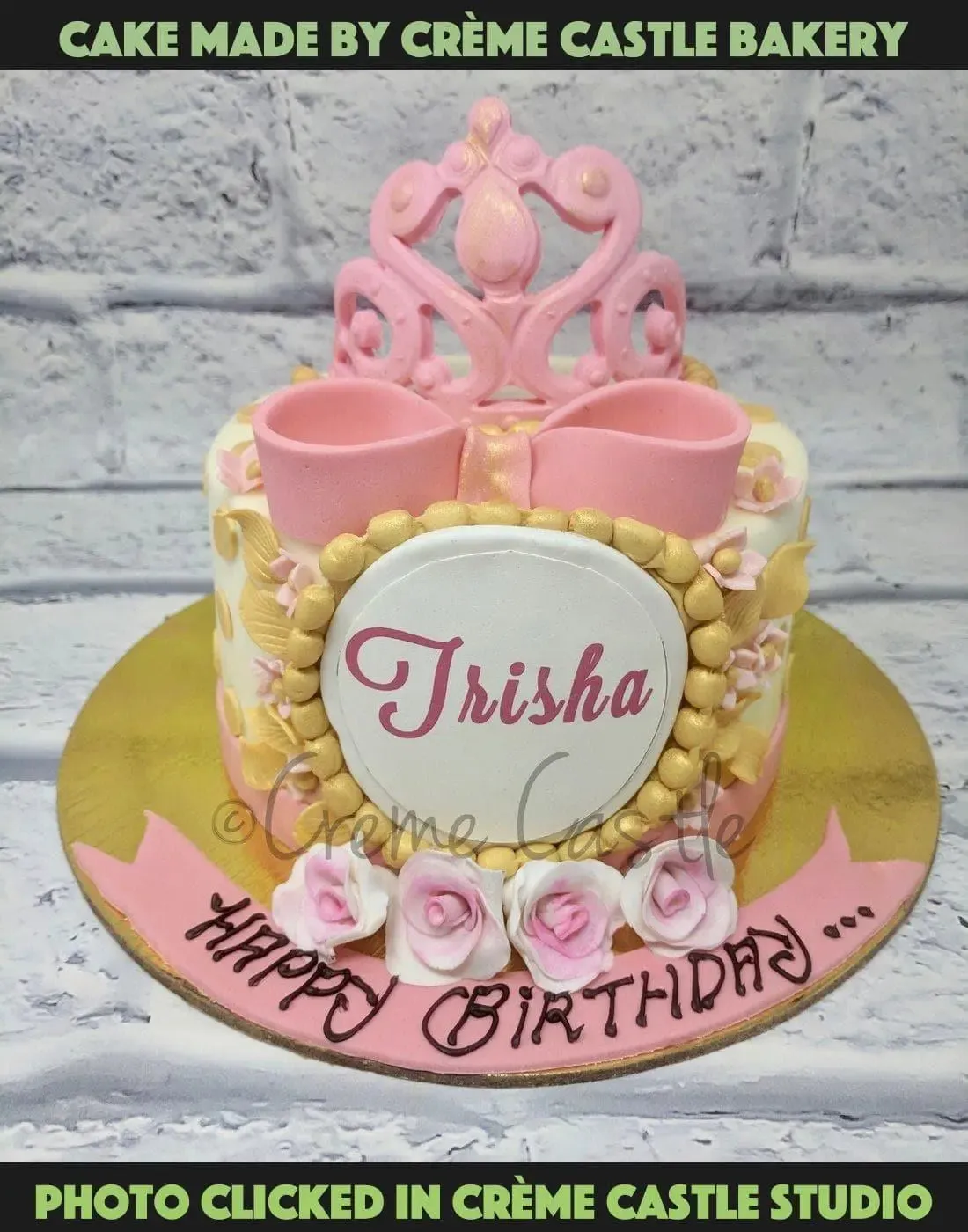 Tiara floral cakes