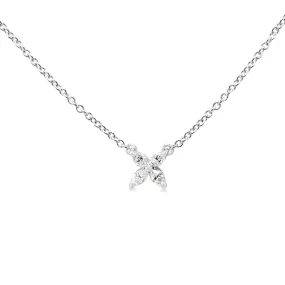 Tiffany Victoria Marquise Diamond 16" Necklace - Platinum