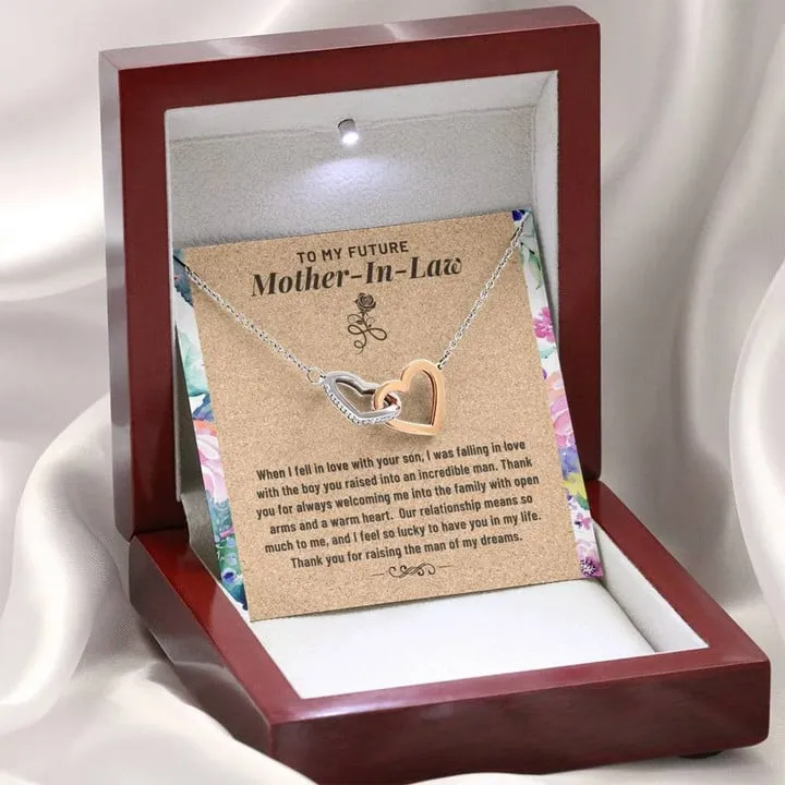 To My Future Mother-in-law, To My Future Mom-in-law, Gift for Mother-in-law, Mom-in-law Necklace, Mom Necklace