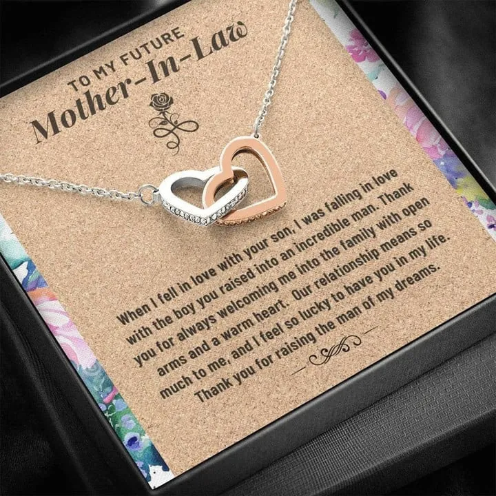 To My Future Mother-in-law, To My Future Mom-in-law, Gift for Mother-in-law, Mom-in-law Necklace, Mom Necklace