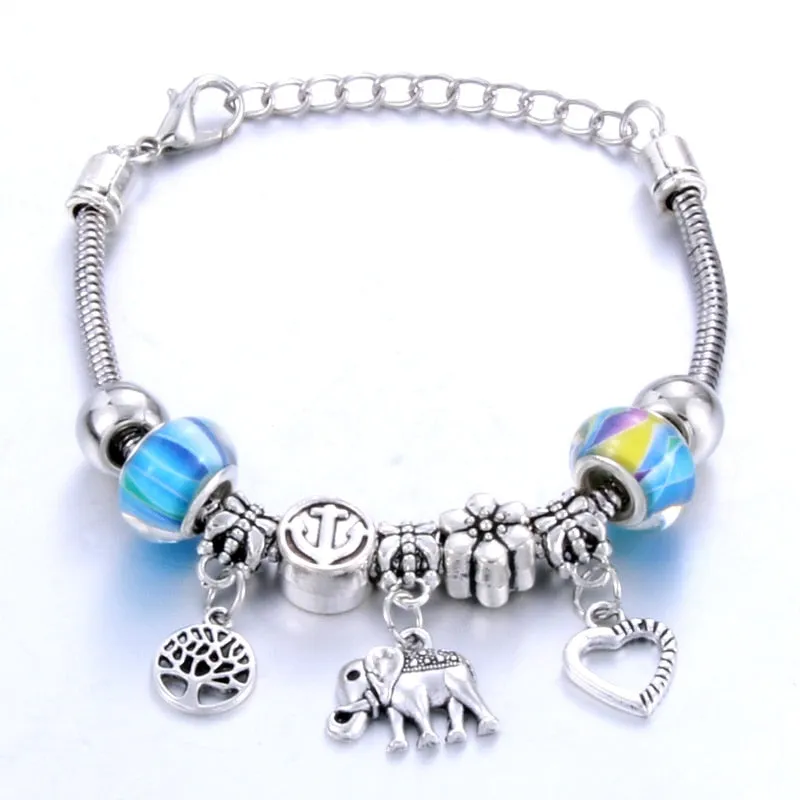 Tree of Life Lobster Buckle Bangles Bracelet