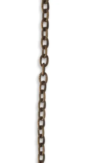 Vintaj Natural Brass-Etched Cable Chain