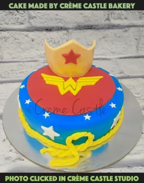 Wonder Woman Cake