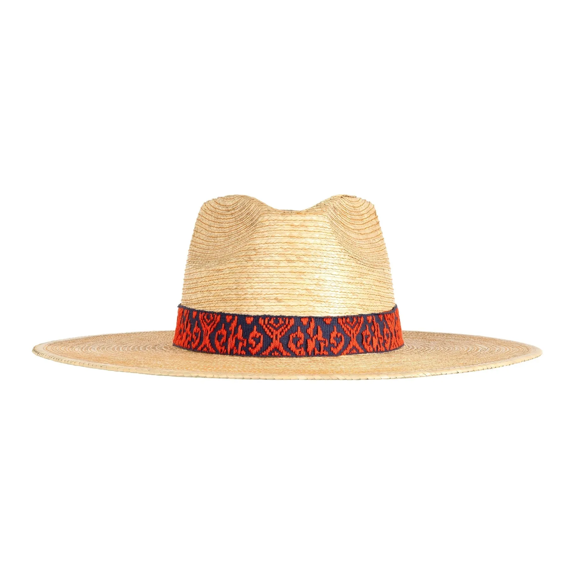 Zicatela Ikat Palm Hat