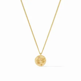 Zodiac Delicate Necklace - Cancer - Cubic Zirconia