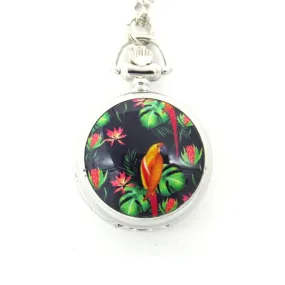 Zojie Pendant Watch - Parrot